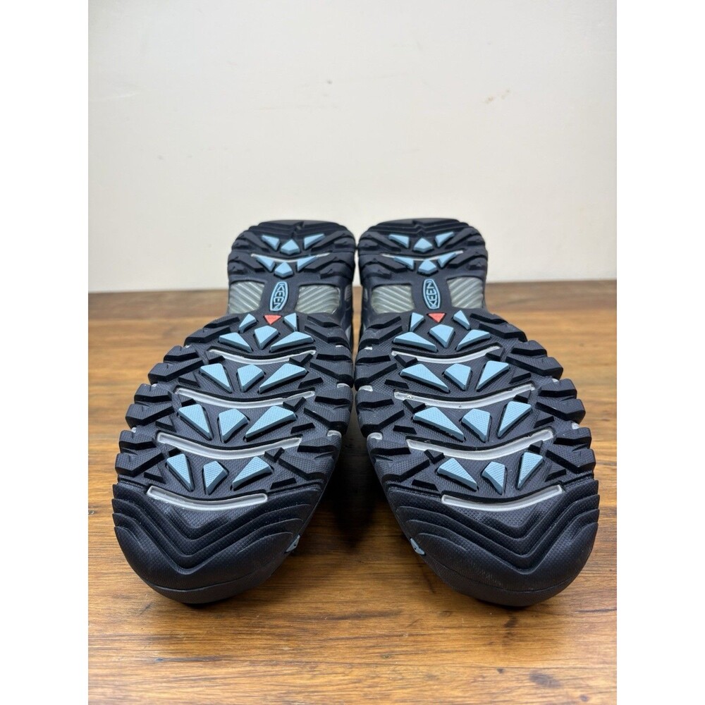 Keen Targhee III WP Size 8.5 Hiking Shoes Women's Magnet/Atlantic Blue #1023038 - Picture 13 of 16